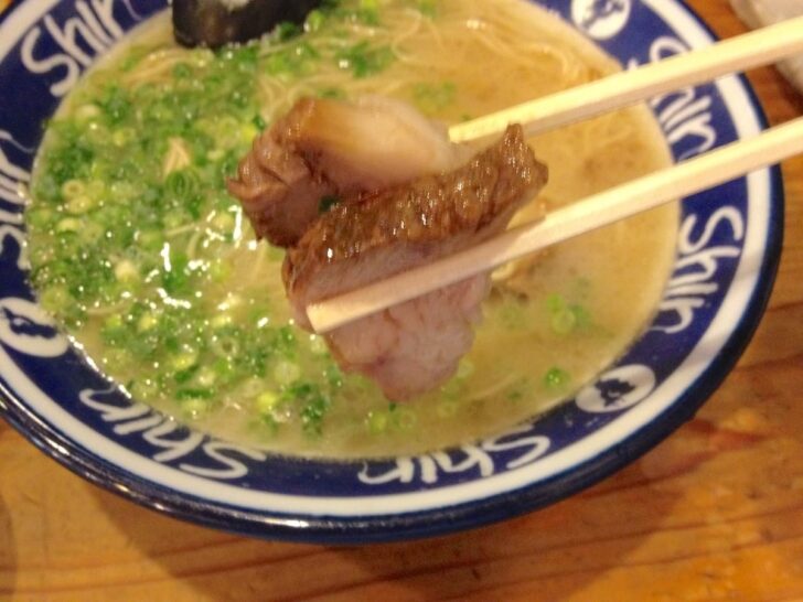 Shin Shin ramen close-up