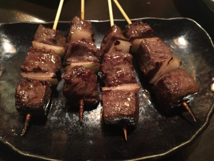 beef tenderloin skewers