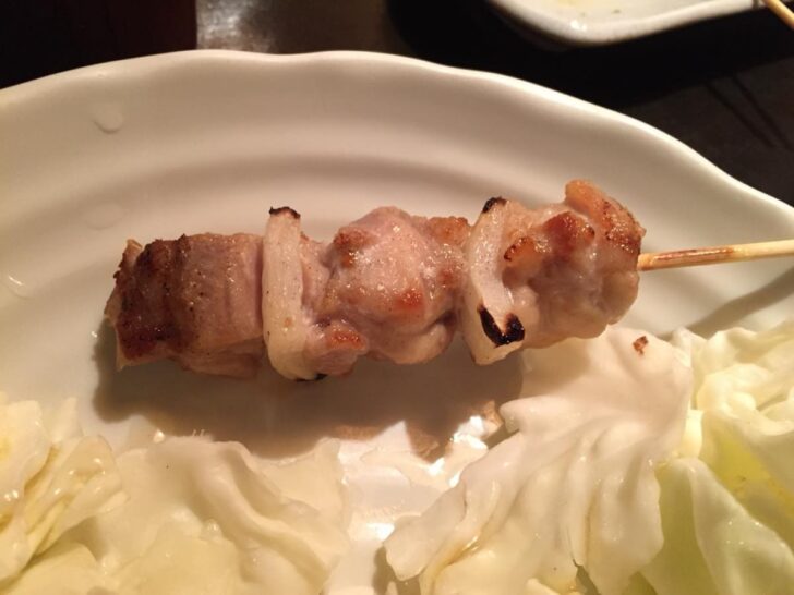 chicken thigh skewers