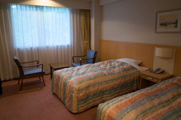 The rooms aren’t overly luxurious but are clean and well-maintained