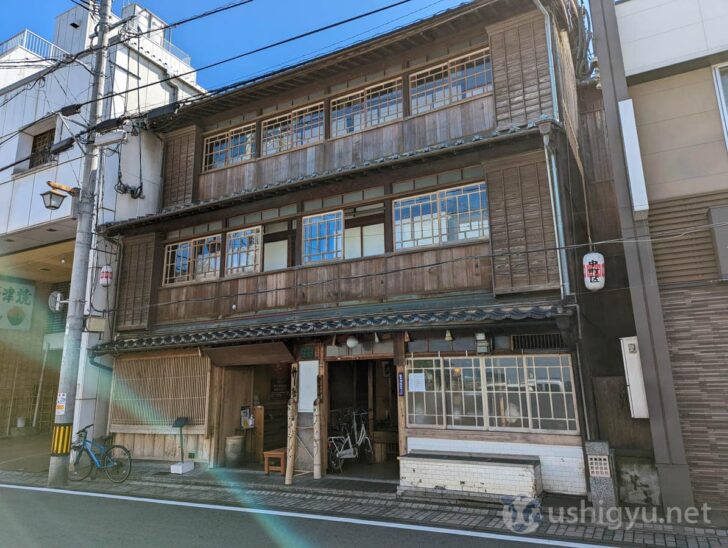 Takeya’s Taisho-era exterior