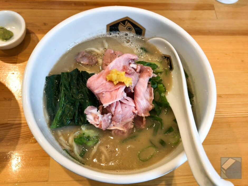 Rich Sea Bream Ramen at Mengyo in Tokyo