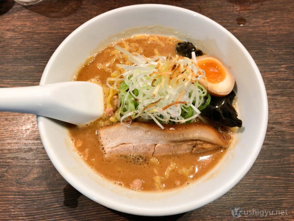 Rich Miso Ramen at Menya Yukikaze
