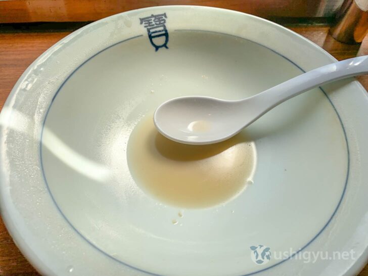 Nearly finished the soup—it was that good