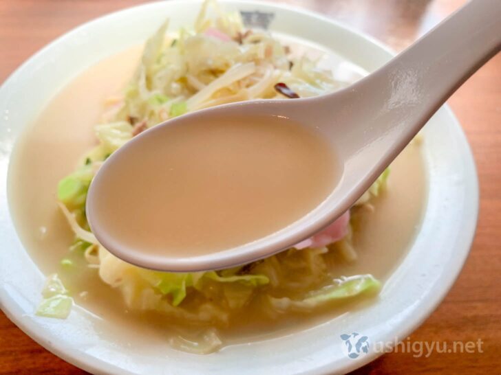 Delicious champon soup