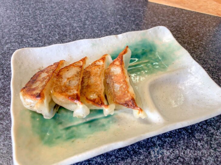 Crispy gyoza side at Ichigen