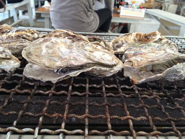 Itoshima oyster huts 12