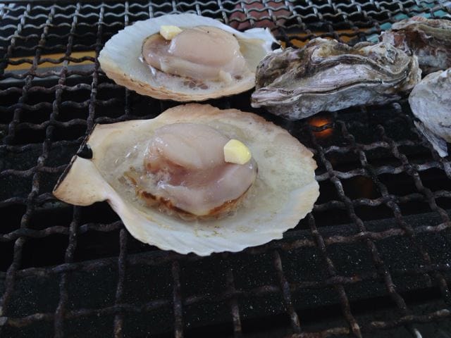 Itoshima oyster huts 17