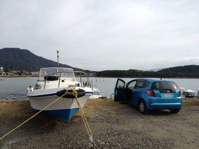 Itoshima oyster huts 2