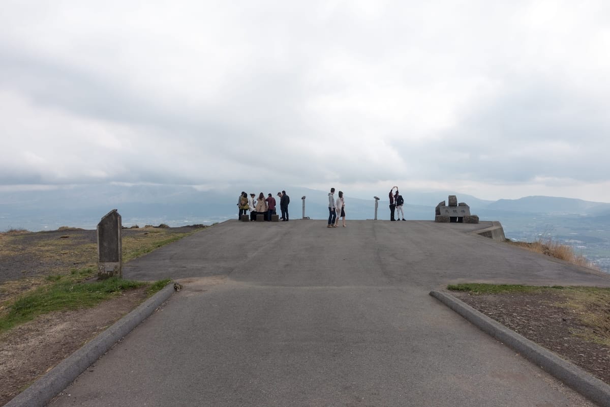 Main viewpoint area at Daikanbo