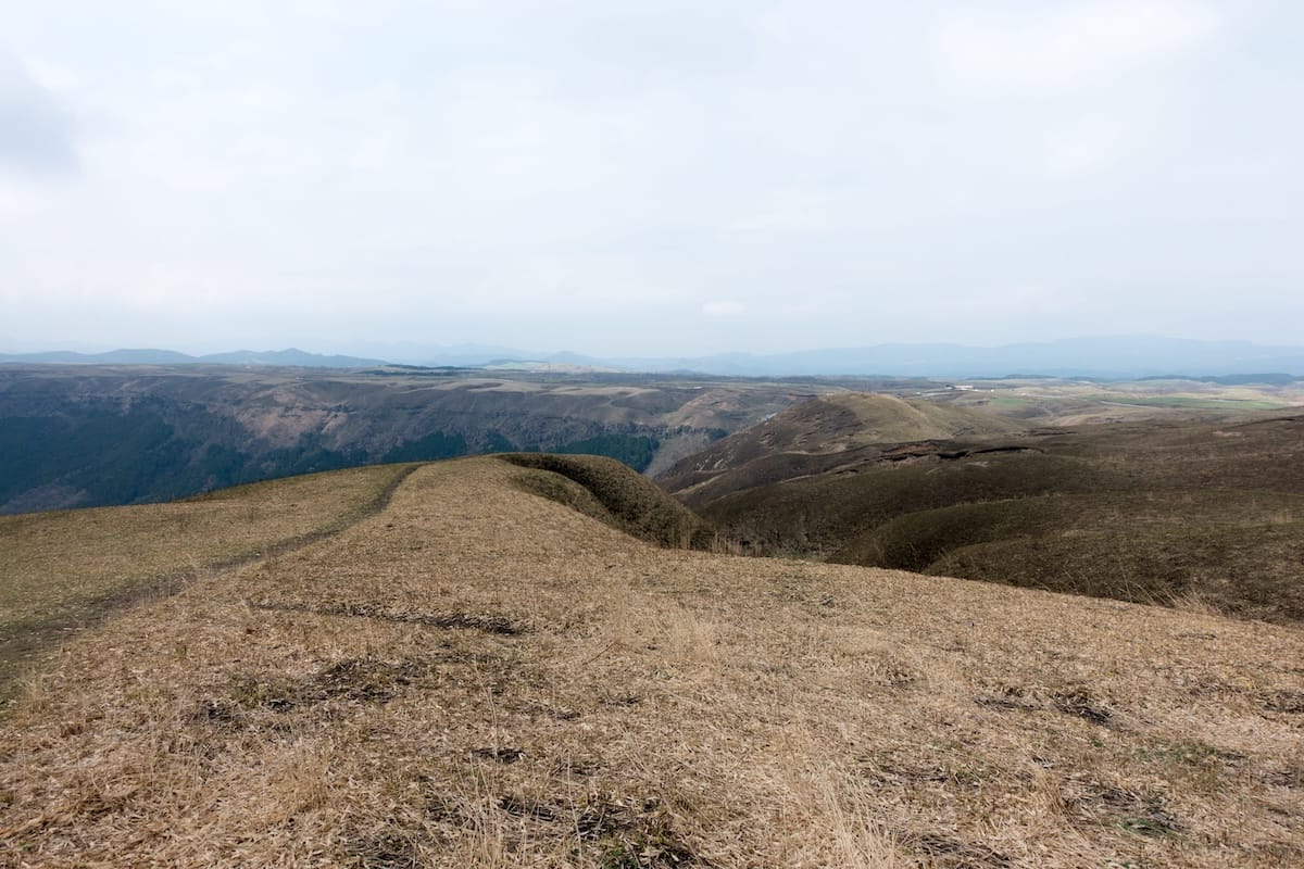 Daikanbo landscape transitioning into spring