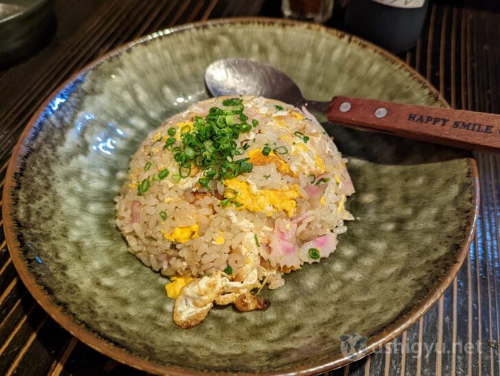 For the finish at Tanca, there's really only one option - fried rice