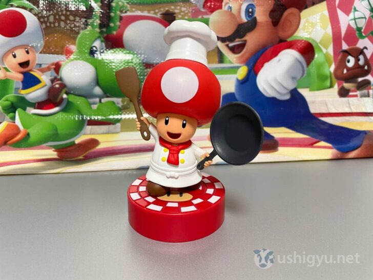 Toad’s distinctive colors stand out