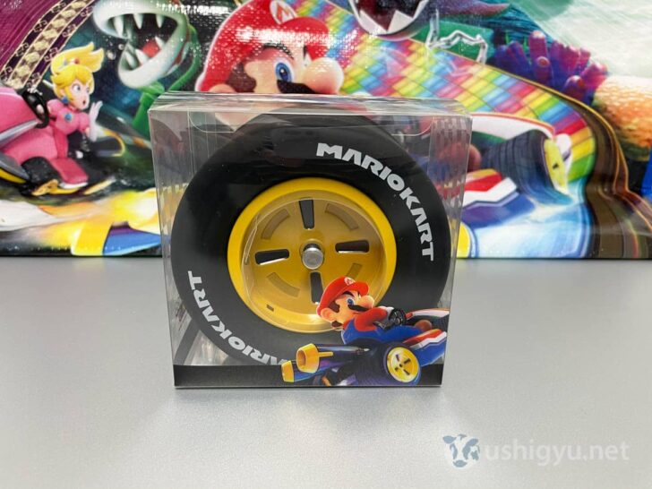Mario Kart tire chocolate tin