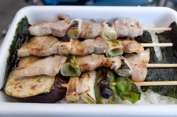 Hasegawa Store's Famous Yakitori Bento