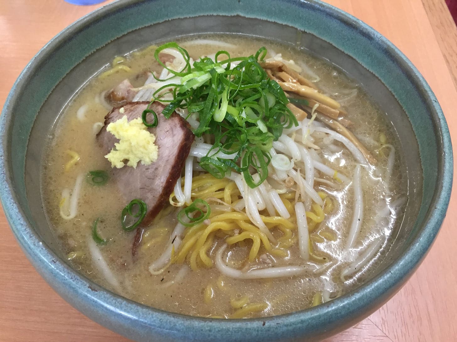 Saimi's signature miso ramen bowl
