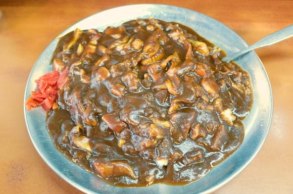 Hokkigai curry with plenty of clams