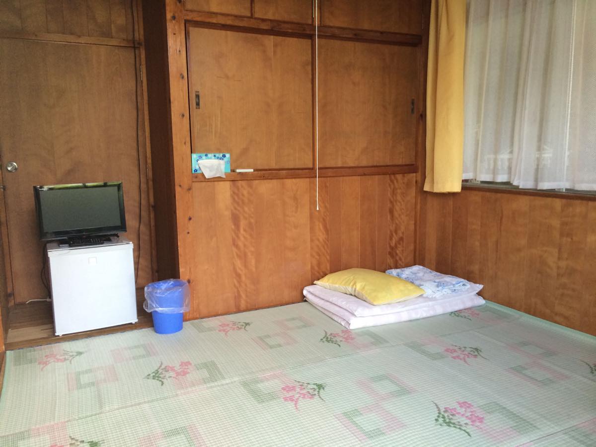 Guest room at Tomizato guesthouse