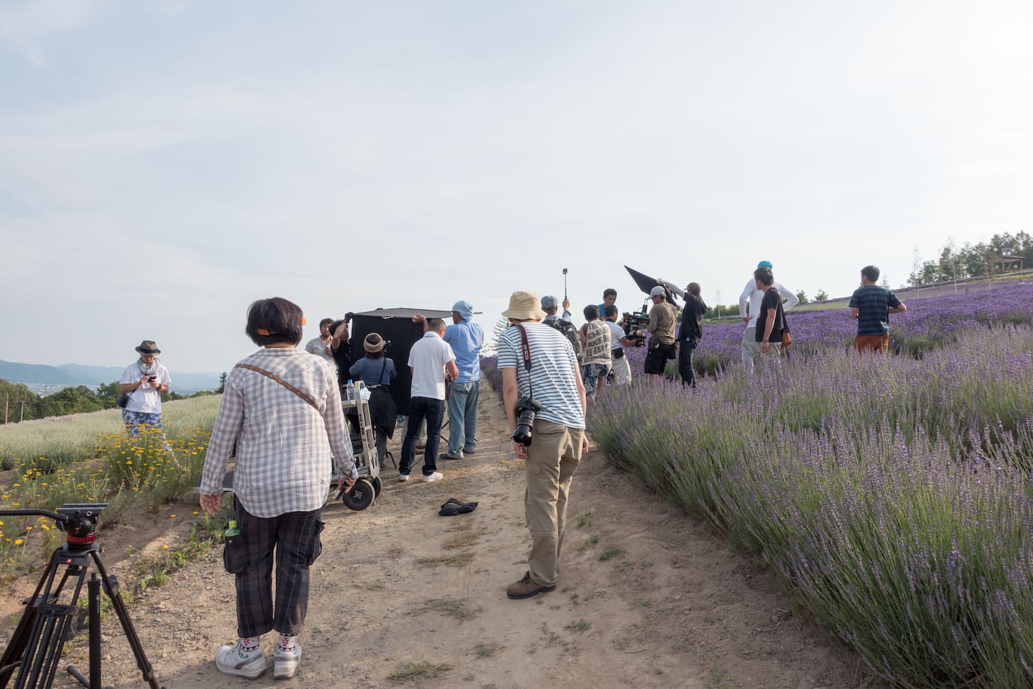 Commercial shoot at Saika-no-Sato