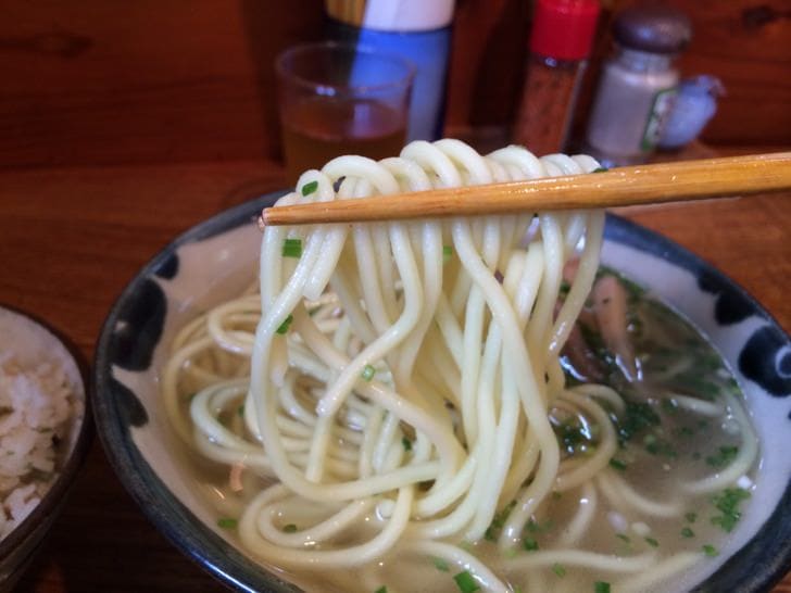 Light, savory broth