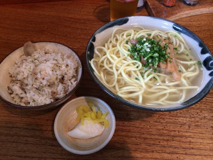 Yaeyama soba set