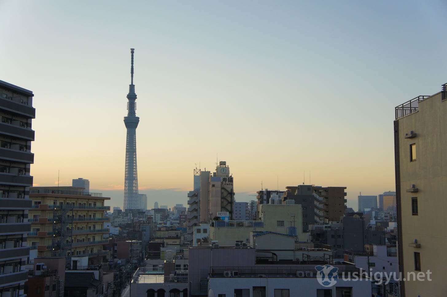Tokyo Skytree and scenery