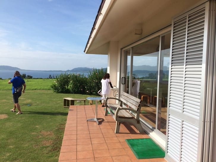 Panoramic ocean landscape