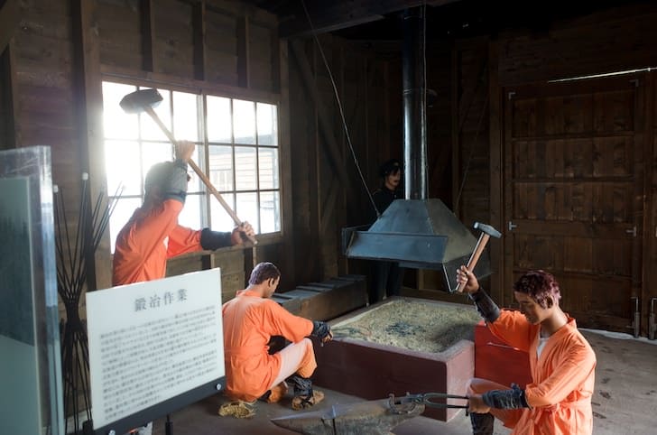 Blacksmith work area