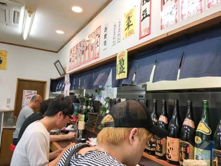 Busy restaurant atmosphere