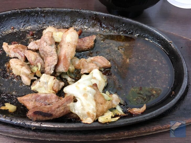 Proper eating technique with tilted plate