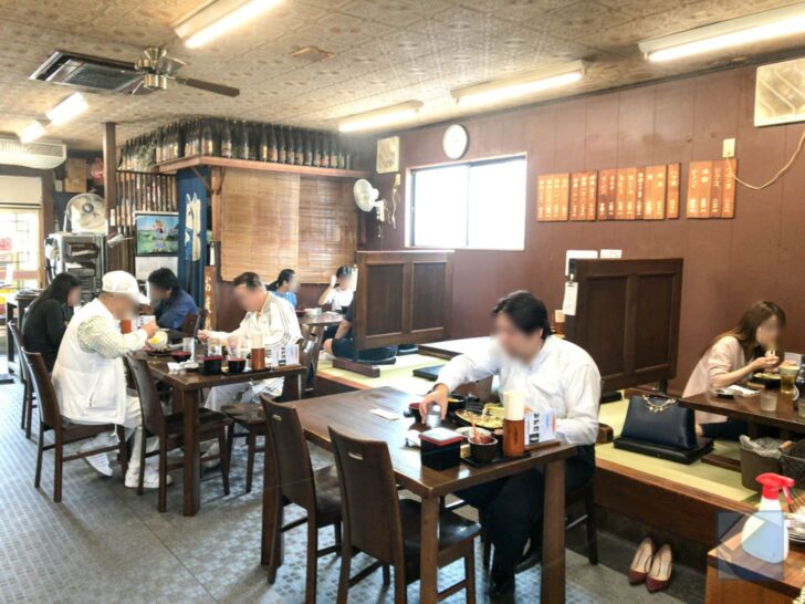 Nostalgic restaurant ambiance