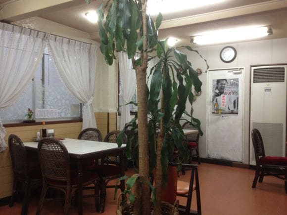 Traditional restaurant interior