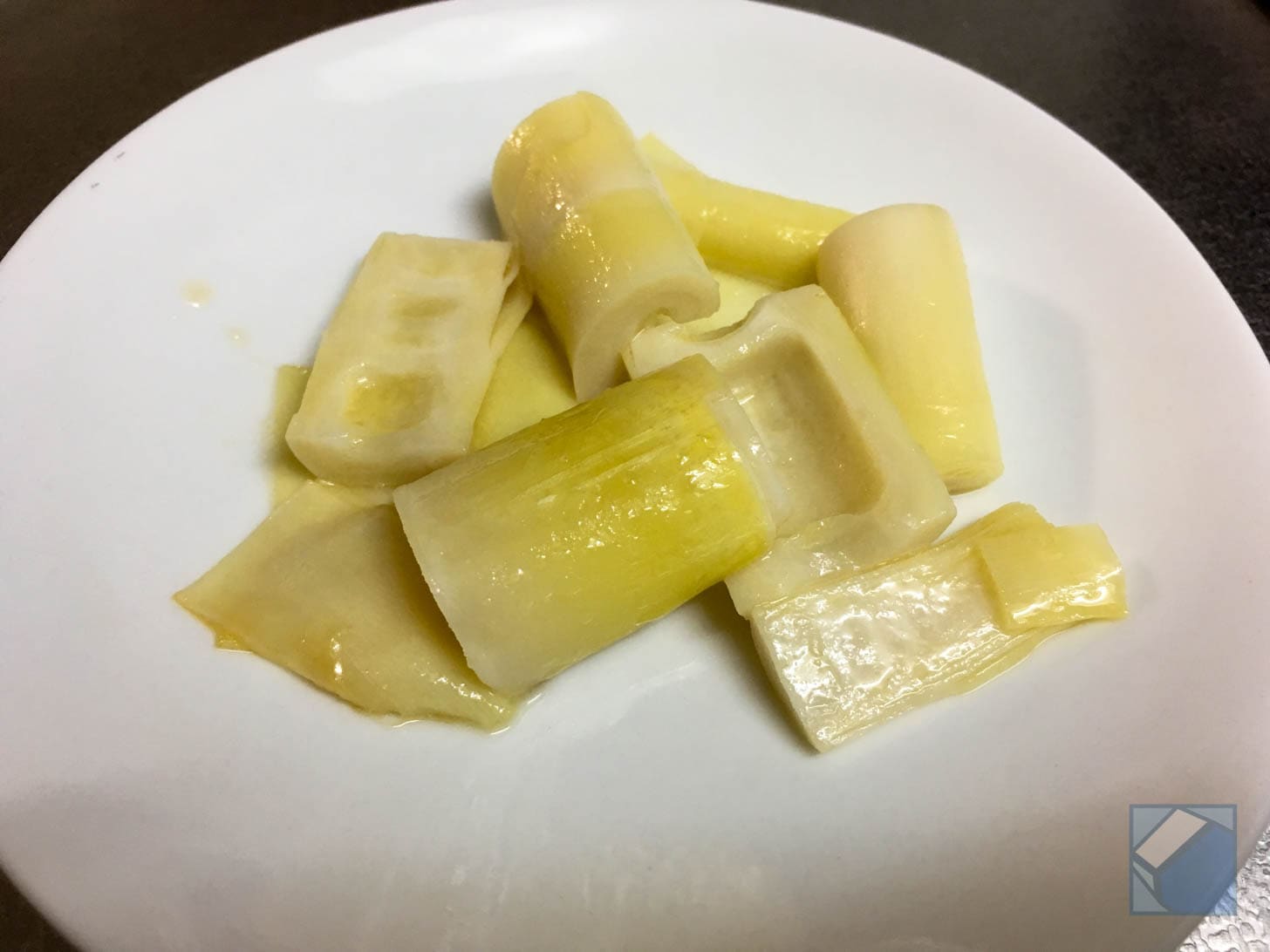 Daimyo takenoko sauteed in butter