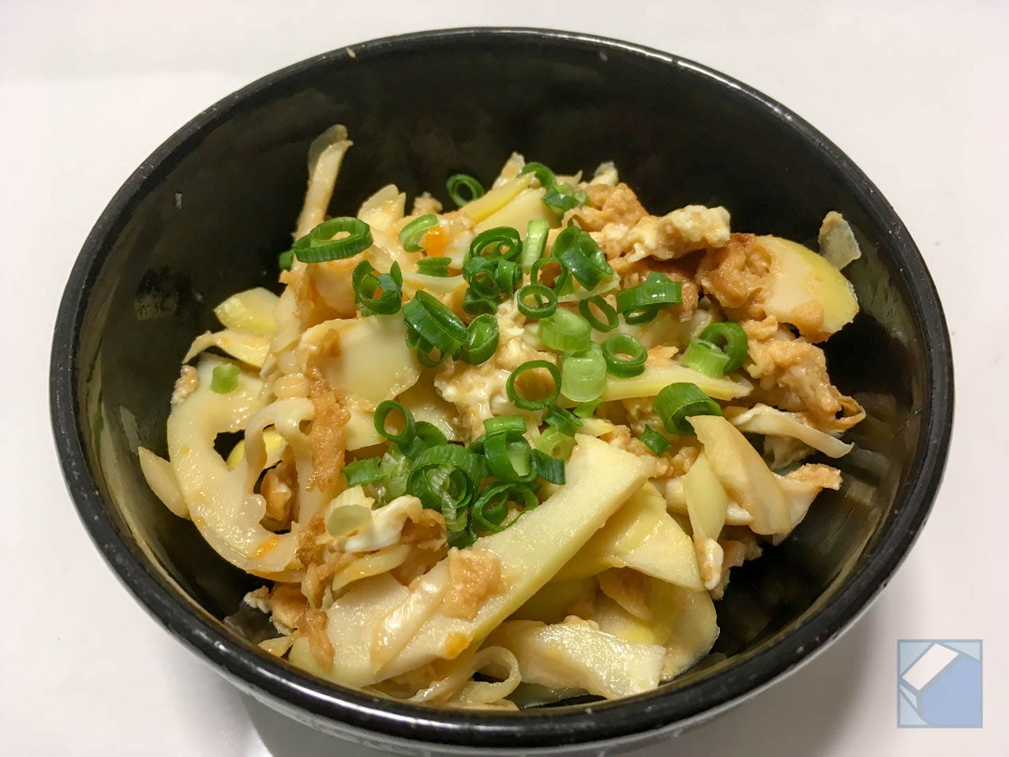 Daimyo takenoko mixed with egg