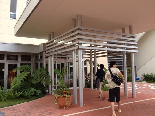 Orion Beer factory main entrance