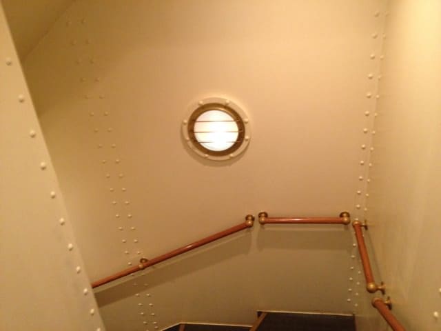 Stairs leading downward