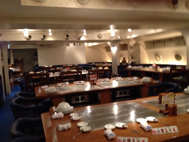 Basement dining hall