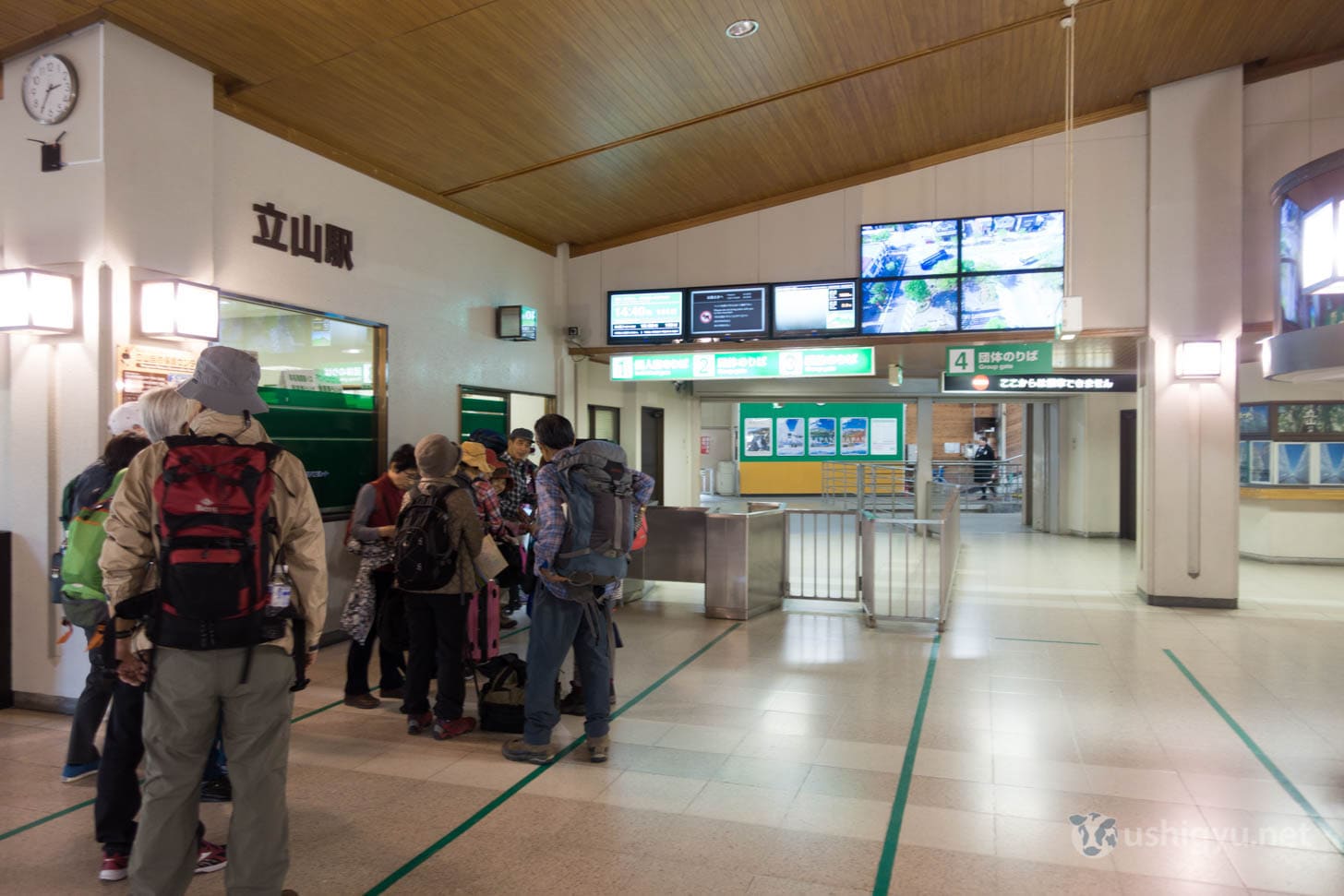 Mix of casual and serious mountaineers