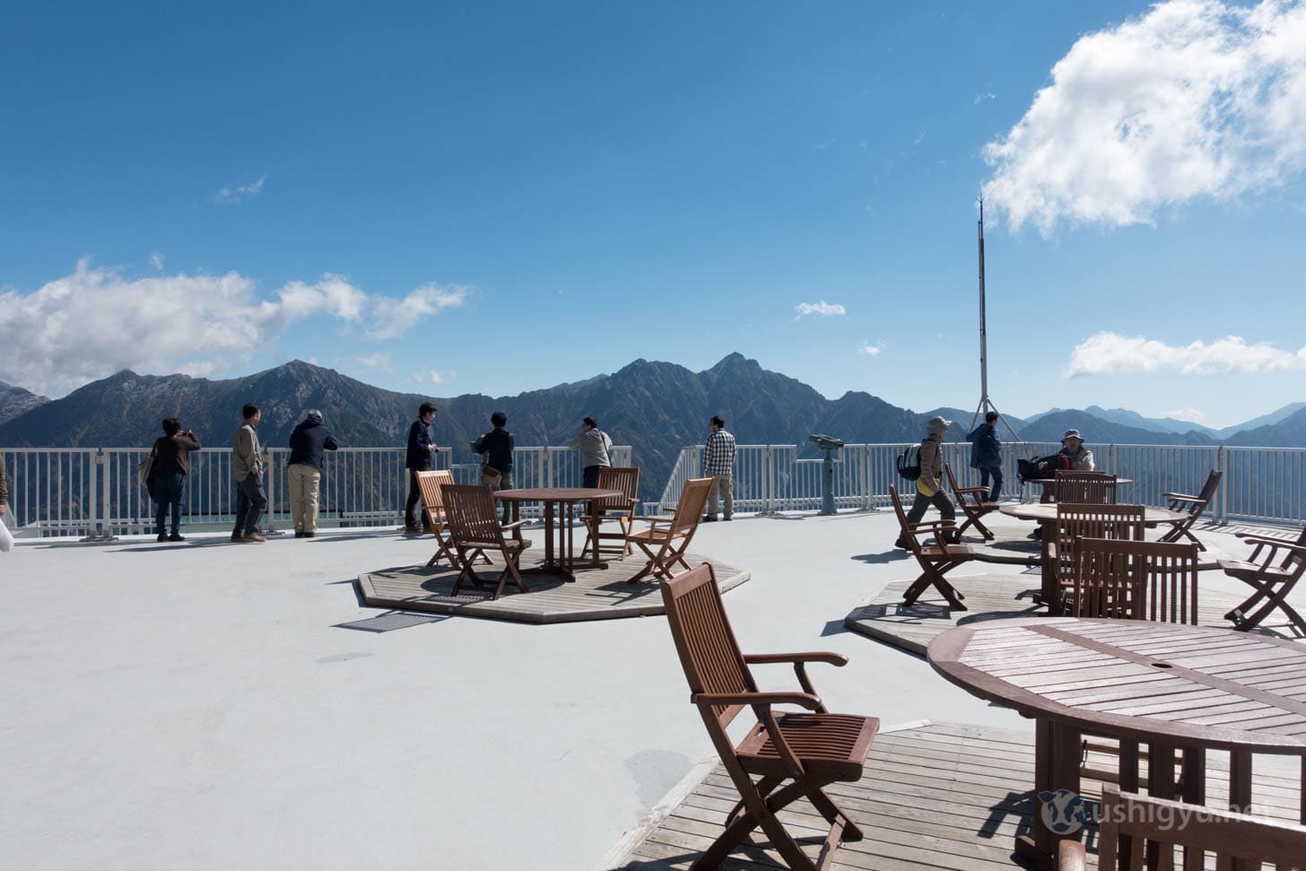 Panoramic view from Daikaenbou terrace