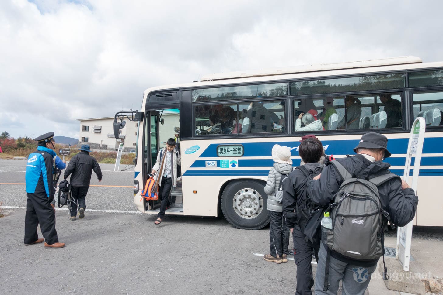 Return journey to Bijodaira