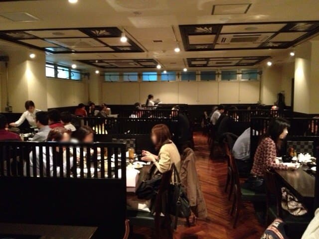 Private dining space