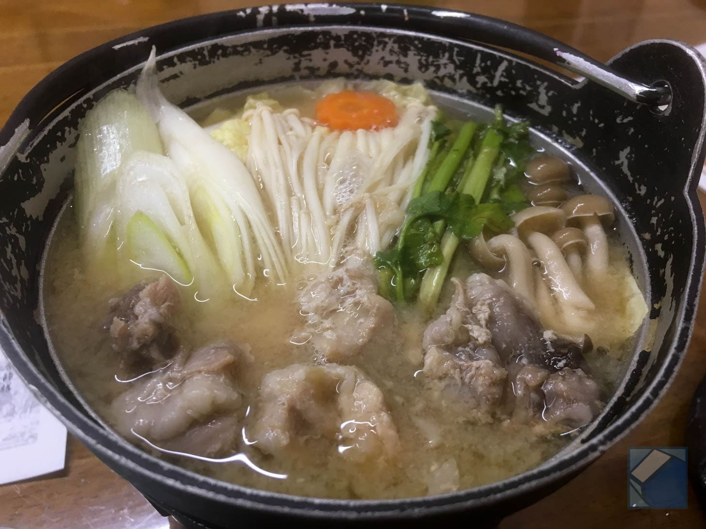 Hot pot with rabbit meat