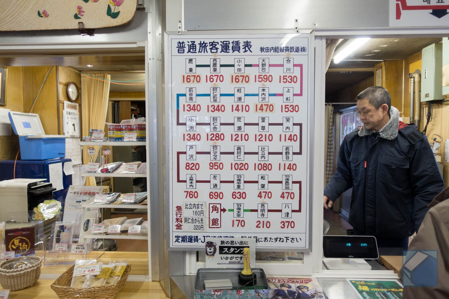 Ticket to Ani Matagi station