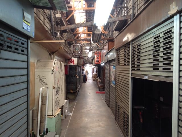 Okonomiyaki lantern sign