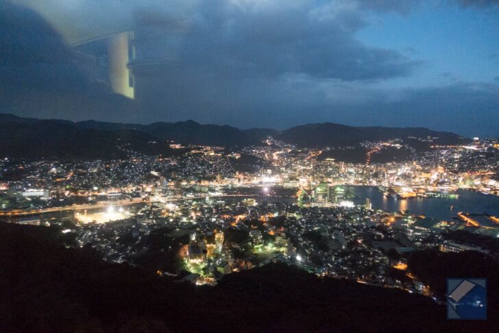 Twilight view of Nagasaki