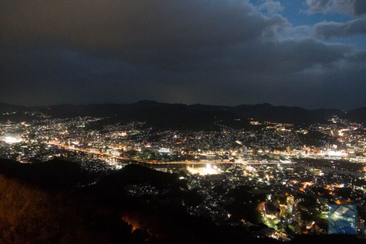 Million-dollar night view panorama