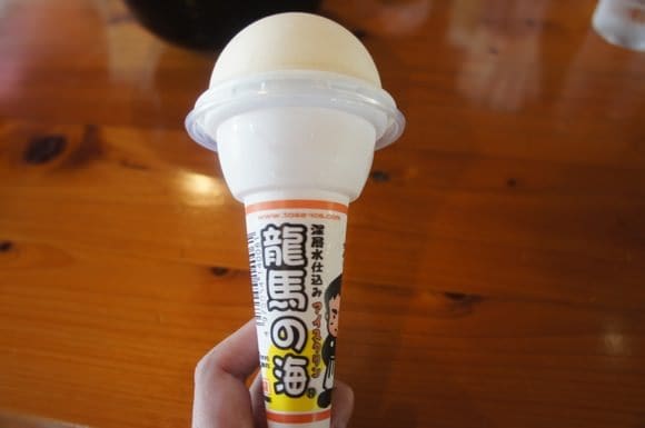 Ice cream product named Ryoma's Sea