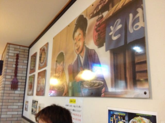 Unique artwork decoration inside restaurant