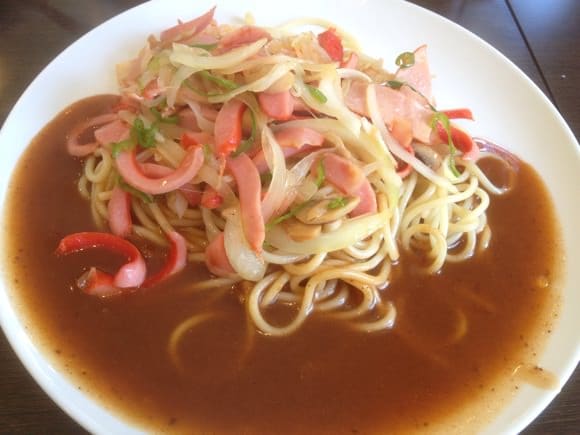 Ankake Spaghetti at Yokoi