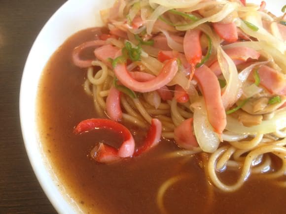 The thick ankake sauce